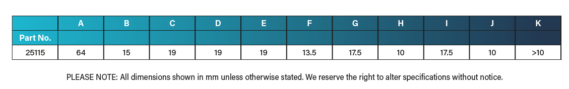 Specification-Table