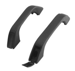 Moulded grab handle, black