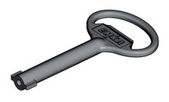 Key 3mm Double Bit Zinc