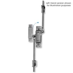 3-way rod latch RH, complete