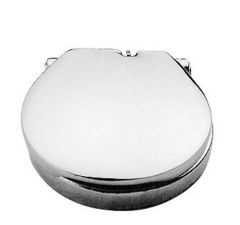 Escutcheon cover, 3-hole, chrome