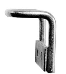 Striker for hook-latch, paddles (stainless steel)