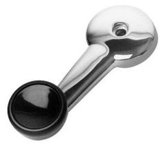 Window handle, black