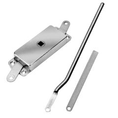 Two-way rod system, zinc plated