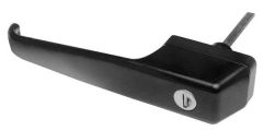 Locking handle, LH, (90 degree) black