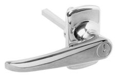 Locking `L` (PSV) chrome, 90 degree LH