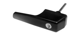 Locking handle, black,160mm (180 degree)