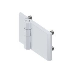 Hinge chrome 90mm