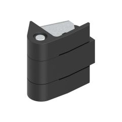 180 Deg hinge, black