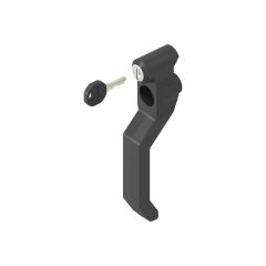 Heavy duty latch Key 333,Black Poly