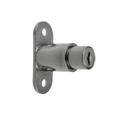 Slide Door Lock Chrome,Keyed to differ