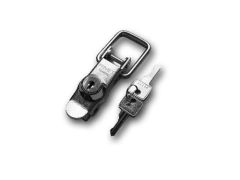 Toggle latch with lock and 2 keys