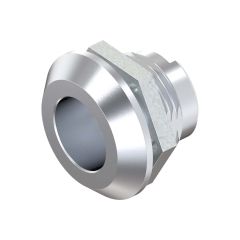 Housing with E/Nut            32mm Chrome