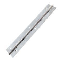 25.4mm Op x 1mm thk, x 152.4 lg, 6 holes drilled 3mm diameter, stainless steel