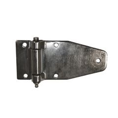 Hinge S/S, 6 hole, strap type, 185 x 65mm, gse nip