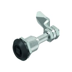 Compression Latch, 8mm square, black, GH=31,