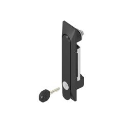 Swinghandle keyed 333 zinc die, black