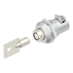 RPT push lock, keyed          20001, chrome plated