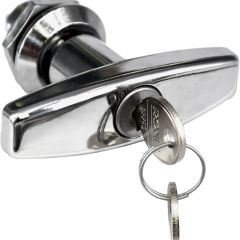 T handle keyed 92260 chrome plated