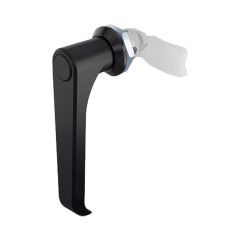 L-Handle, Zinc die,black.     
 Non-lockable