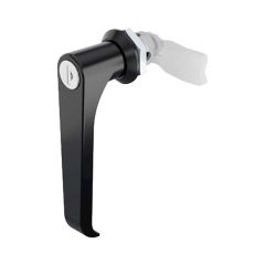 L-Handle, Zinc die,black.     
 Keyed 1333