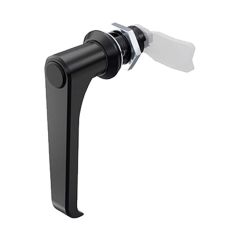 L-Handle, zinc die,           
black, 40 w/o lock