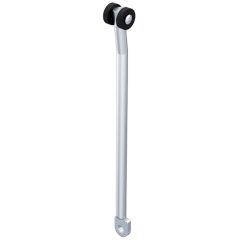 Round Rod with eye & rollers 800mm, st/st