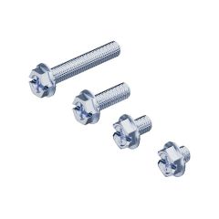 Screw with underhead          
serration M5x6