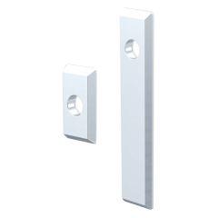 Escutcheon, stainless         
steel, version A