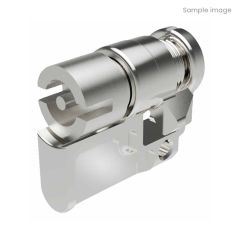 profile-cylinder,             
keyed mixed, push-lock