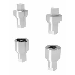 Insert-set for Swinghandl     
es. Socket Hex. 10