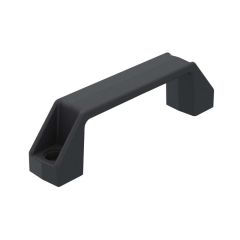 Handle,122mm, PA,black.       
for countersunk screws