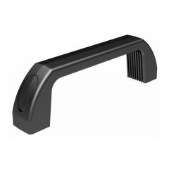 Handle, 150 mm, PA,black.     
 For hexagon screws