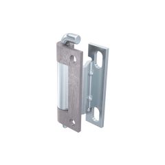 Hinge, steel, without         
holes pin with groove for