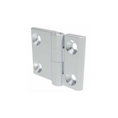 Hinge, screw-on 50x63mm, countersunk holes Sta