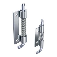 Pin-Hinge,springloaded.       
RH. � 4mm Stainless steel