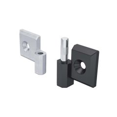 Hinge half 30 with            
fitted pin black, LH