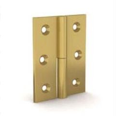 BRASS HINGE  40 X 50          CHROMIUM-PLATED BRASS - R