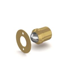 BALL CATCH  8 X 7  BRASS