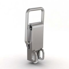 TOGGLE LATCH 80 X 21 DRILLED PADLOCKABLE - GAL