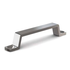 DROP HANDLE 170 X 100         X 10 - WHITE GALVANIZED S