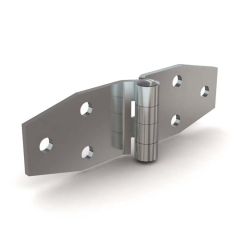 HEAVY DUTY HINGE 66 X 230 X 50/10 D10 - GALVANIZED