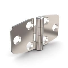 HINGE 38x72,4 STAINLESS STEEL 316