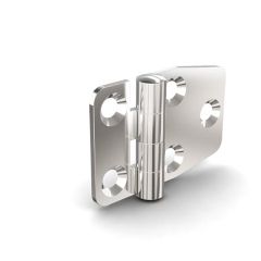 HINGE 37,8x55,7 STAINLESS STEEL 316