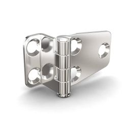 HINGE 36,5x65,4 H 10 STAINLESS STEEL 316