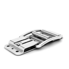 HINGE WITH CATCH STAINLESS STEEL