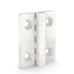 HINGE 63.5 X 54 X 14.6 - WHITE POLYPROPYLENE