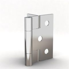 OFFSET HINGE  38 X 14 - NICKEL-PLATED STEEL