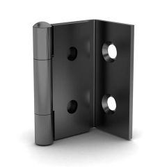 OFFSET HINGE  38 X 18 - CHROMIUM-PLATED STEEL