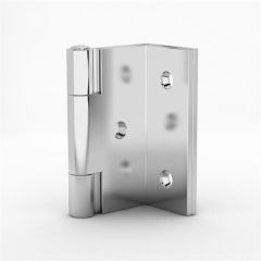 SMALL ANGLE HINGE 38 X 15 - CHROMIUM-PLATED BRASS